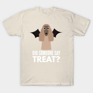 Afghan Hound Halloween Trick or Treat T-Shirt